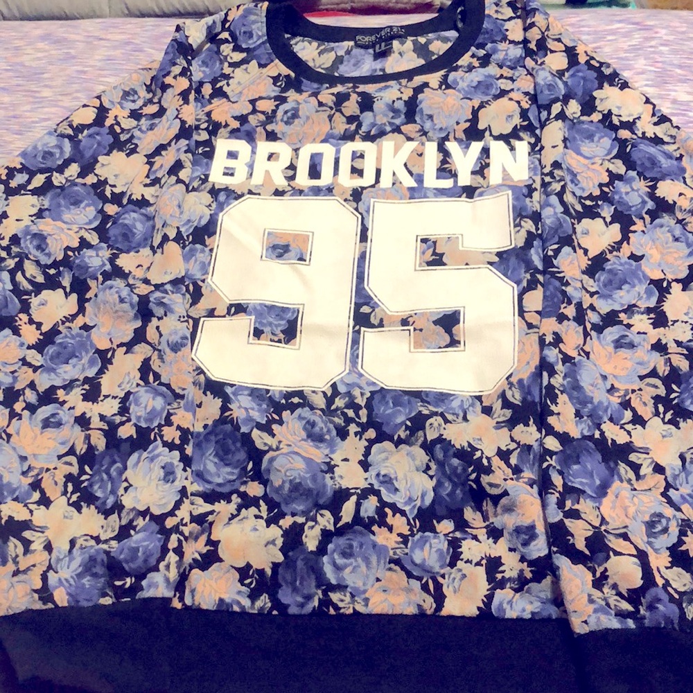 Long Sleeve Floral Top